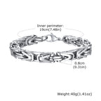 PENDRA Byzantine Link Chunky Bracelet