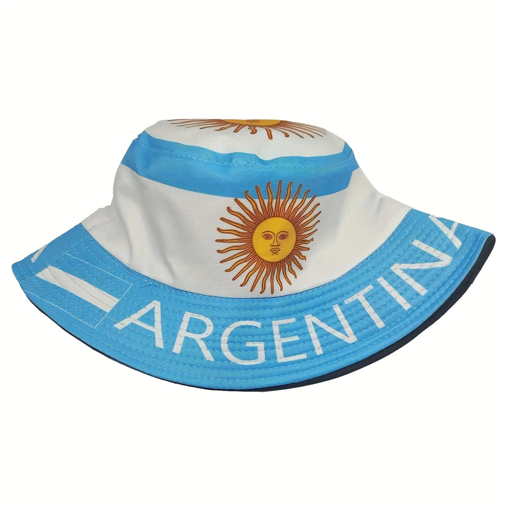 PENDRA Argentina Flag Element Bucket Hat