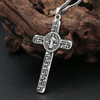PENDRA Sacredcross Catholic Jesus Cross Pendant