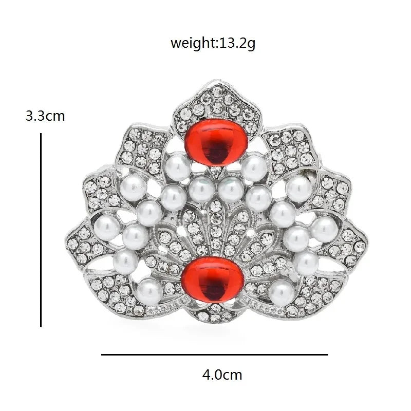 PENDRA Insectflora Insect and Flower Brooch