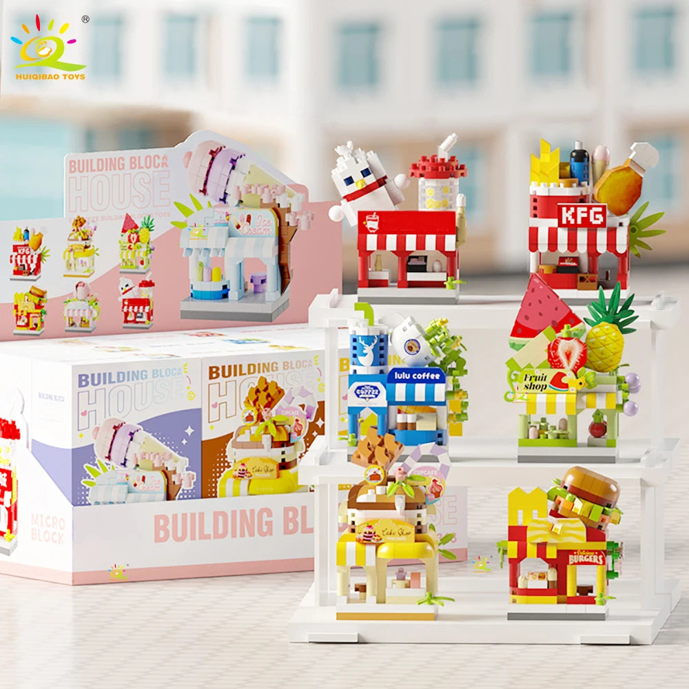 PENDRA Shop Burger Micro Building Set