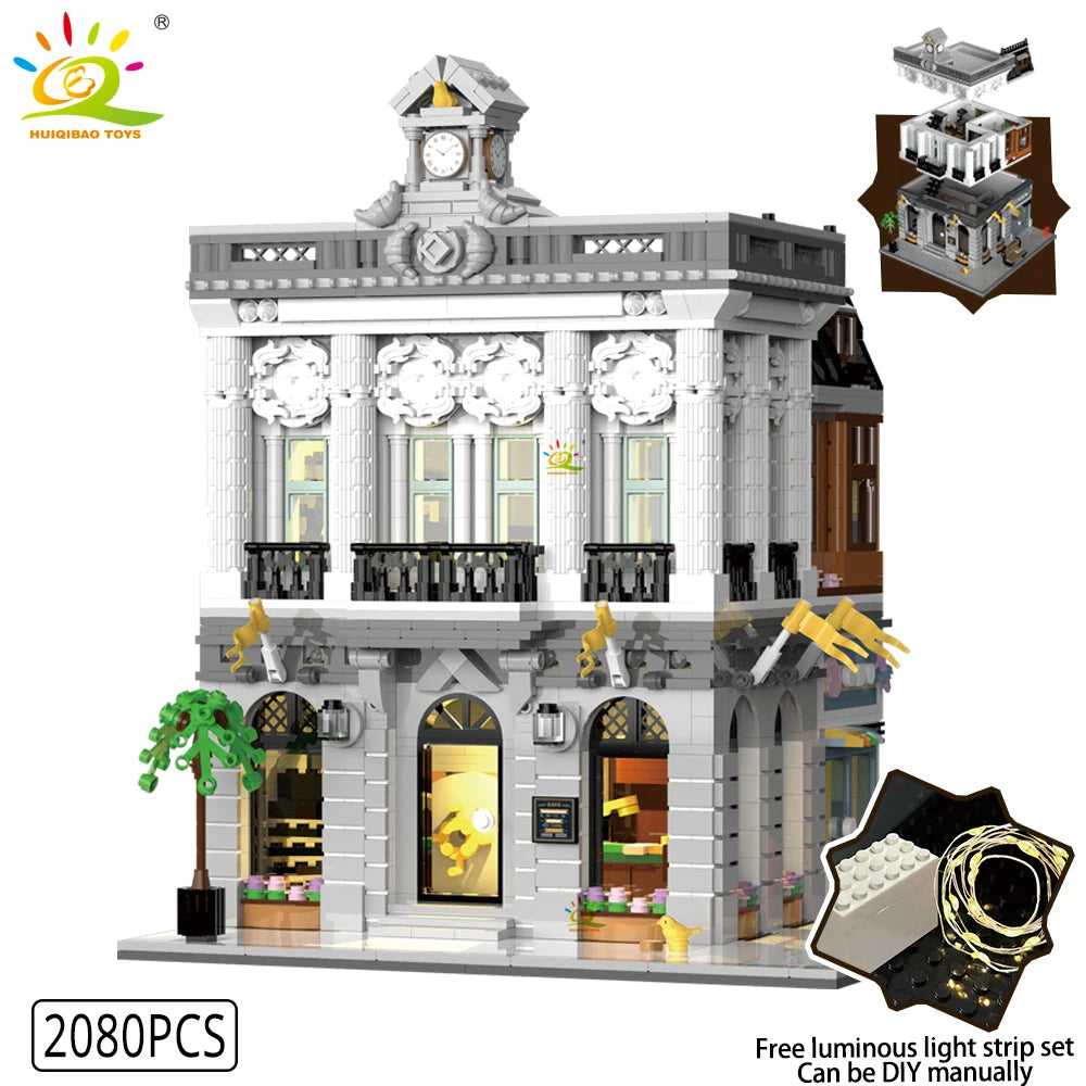 PENDRA Corner Coffee Micro Building Set