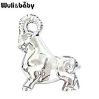 PENDRA Stainless Steel Goat Brooch
