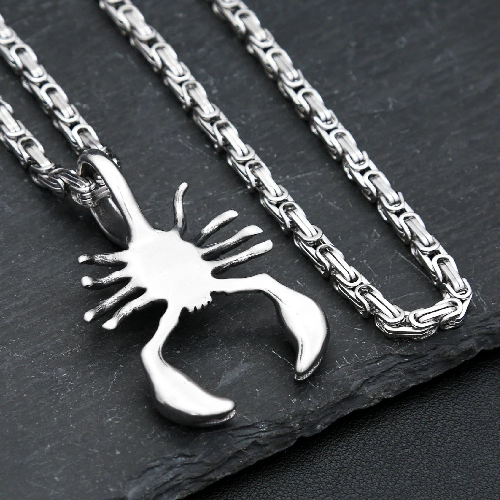 PENDRA Scorpius Stainless Steel Scorpion Pendant