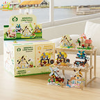 PENDRA Cute Windmill Micro Building Set