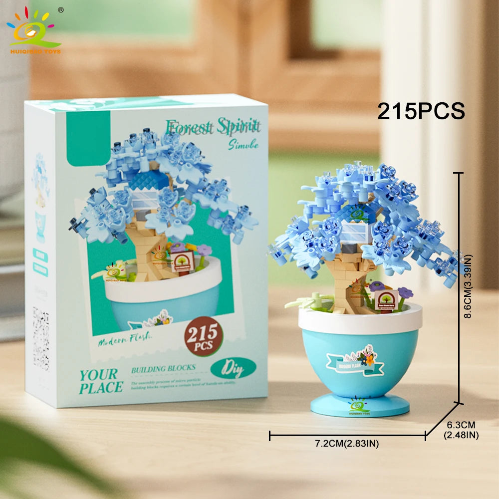PENDRA Pot Sunflower Micro Building Set