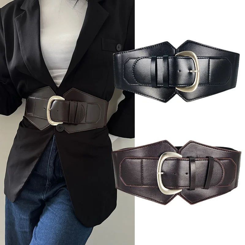 PENDRA Fayera Black Elegant Elastic Corset Belt