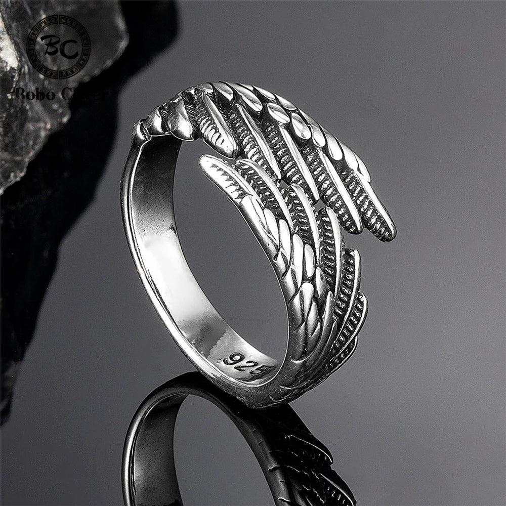 PENDRA Angel Wings Opening Copper Ring