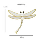 PENDRA Lovely Flying Dragonfly Brooch