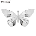 PENDRA Silverwing Butterfly Stainless Steel Brooch