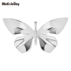 PENDRA Silverwing Butterfly Stainless Steel Brooch