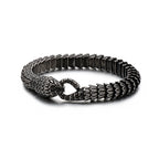 PENDRA Warhorse Twist Stainless Steel Cuff Bracelet