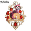 PENDRA Royalecat Luxury Palace Cat Brooch