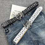 PENDRA Orlaaya Leather Gothic Belt