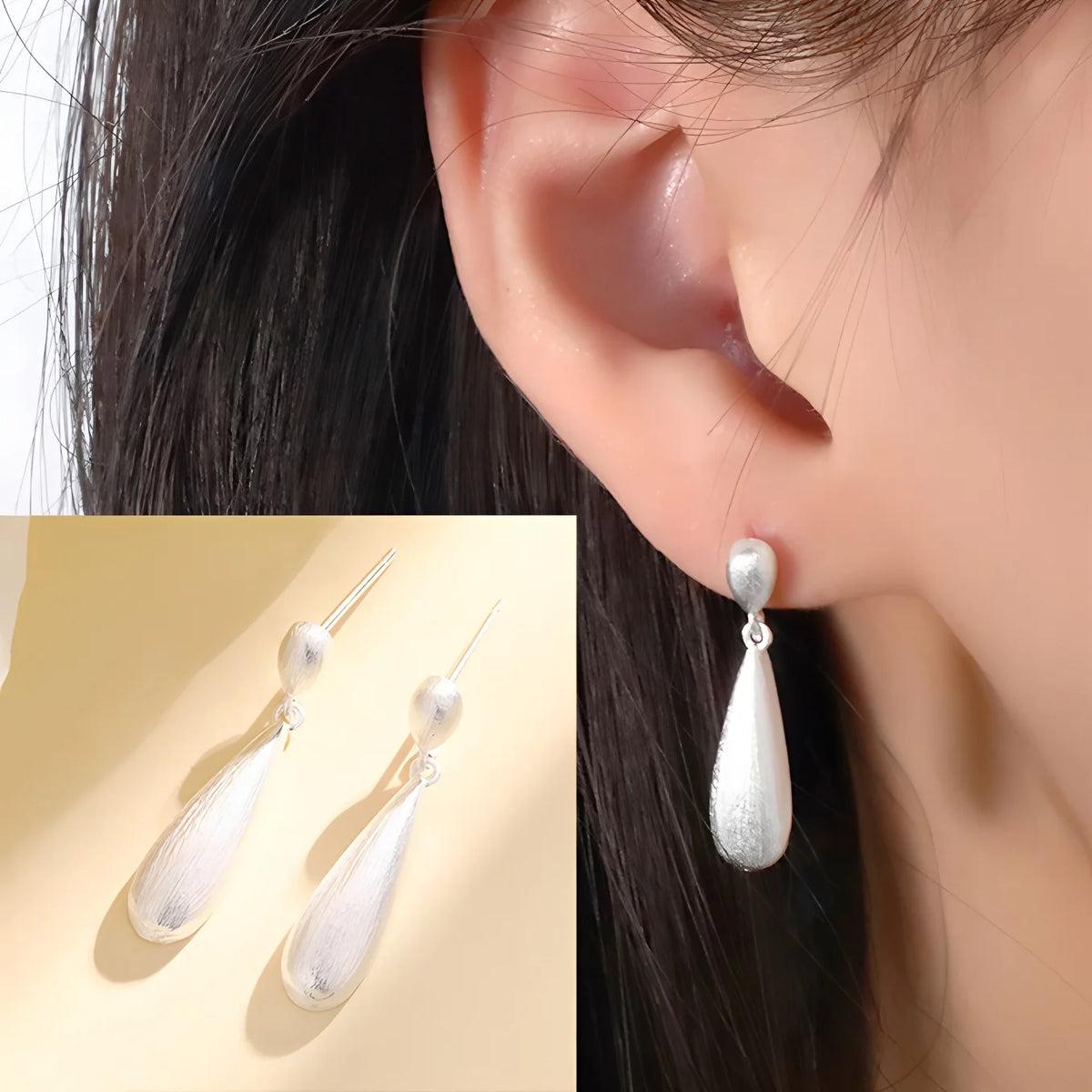VENTFILLE 925 Sterling Silver Bow Knot Pearl Earring for Women Versatile Korean Design Gift Jewelry Dropshipping