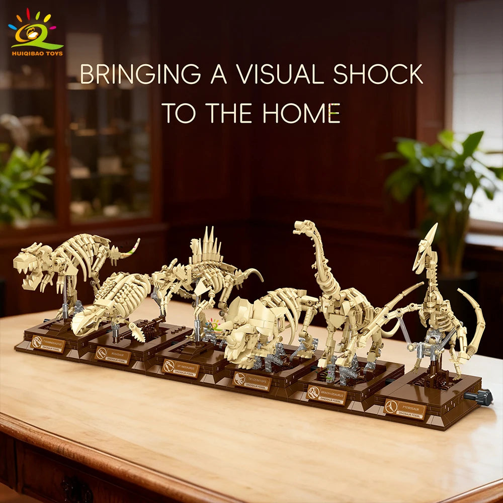 PENDRA Dinosaur Skeleton Fossil Building Set