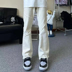 PENDRA Straight Menswear Italy Trousers