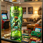 SF Blanka Themed Anniversary Beer Mug Glass Collectible Decor
