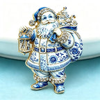 PENDRA Christmas Father Brooch