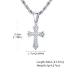 PENDRA Cross 60Cm Pendant Necklace