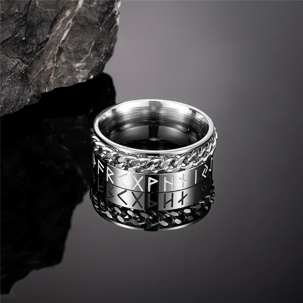 PENDRA Rune Black Ring