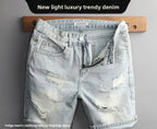PENDRA Light Blue Korean Shorts