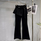 PENDRA Micro Flared Fake Two Pants