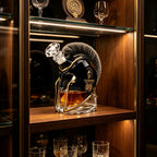 Ancient Greek Warrior Helmet Whiskey Decanter Crystal Liquor Bottle Home Bar Ornament Gift for Whiskey Lovers