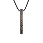 PENDRA Rune Norse Pendant Necklace