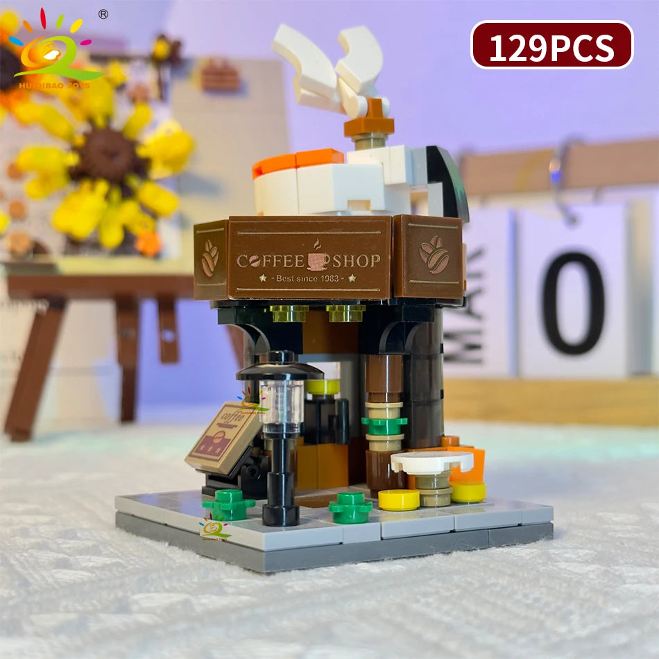 PENDRA Commercial Coffee Mini Building Set