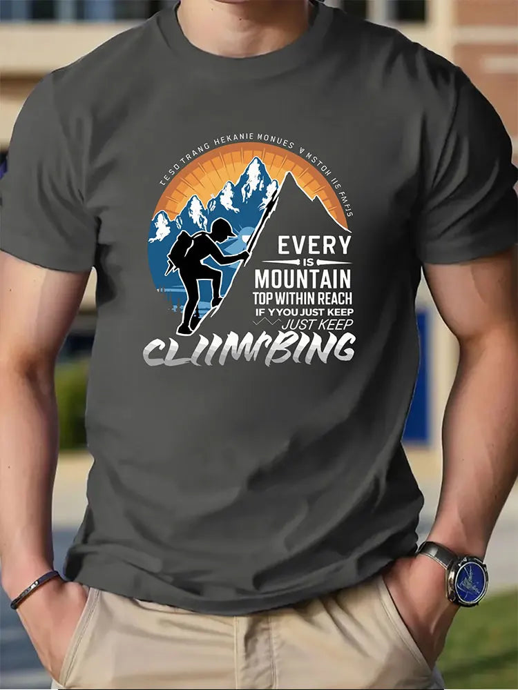 PENDRA Printed Hiking T-Shirt