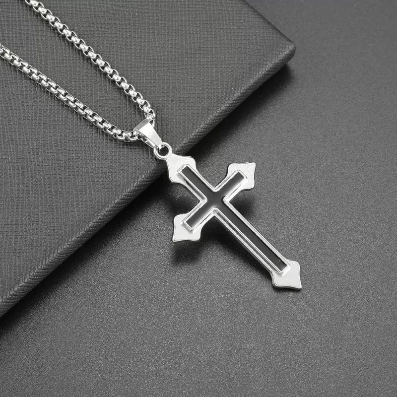PENDRA Crossgold Gold-Plated Cross Pendant Necklace