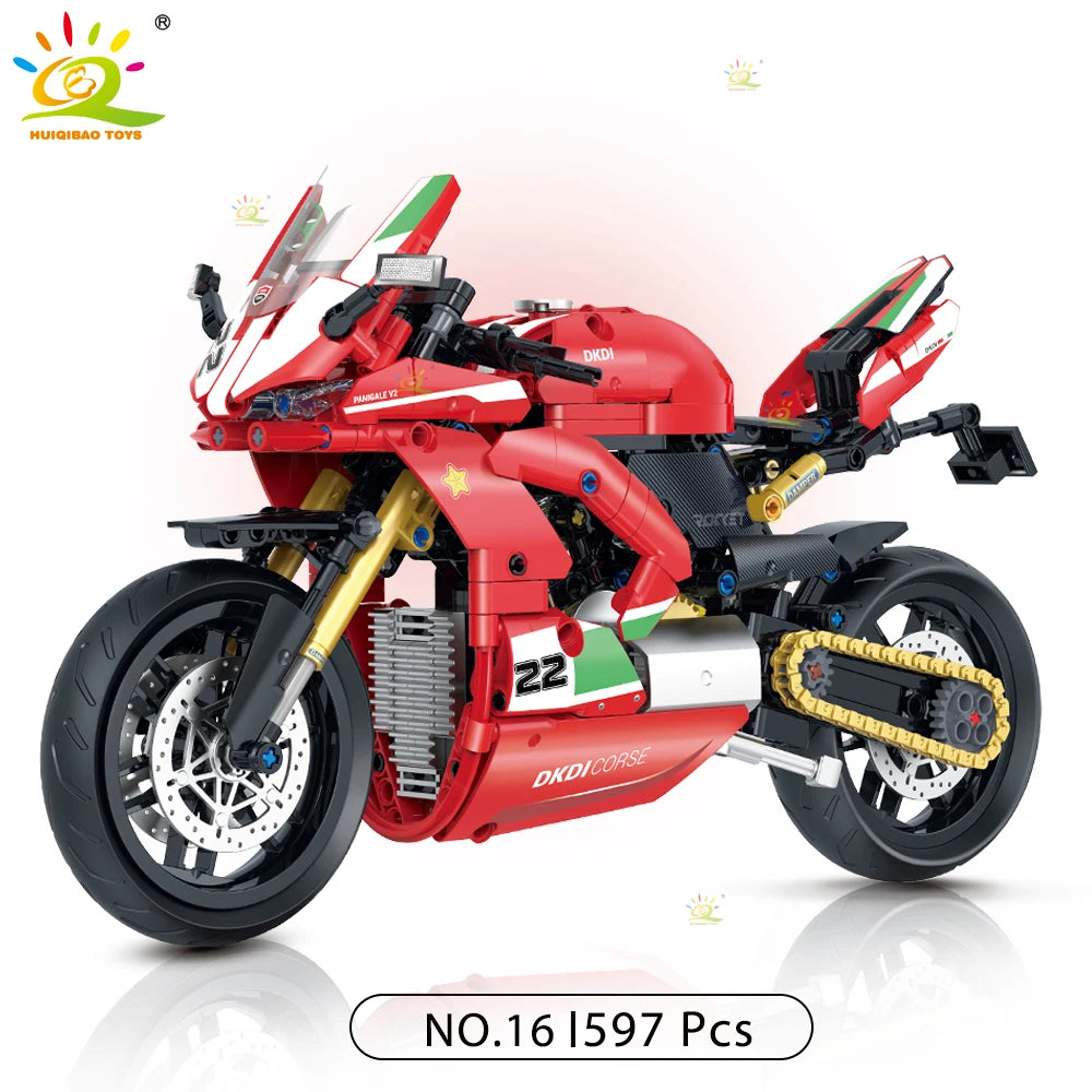 PENDRA Motorbike High Tech Building Set