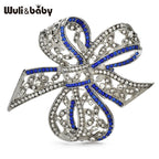 PENDRA Bellavie 4-Color Luxury Rhinestone Bowknot Brooch