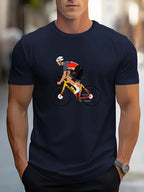 PENDRA Printed Sports Motorcycle T-Shirt