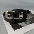 PENDRA Jadearae Genuine Leather Letter Luxury Belt