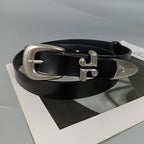 PENDRA Jadearae Genuine Leather Letter Luxury Belt