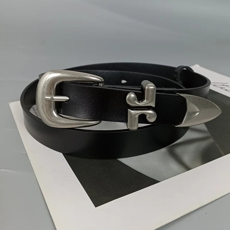 Unisex Genuine leather belts for Men Luxury Desiner Letter LL Women's Belt Female Plus Size Gothic Waistband Punk Jeans Belt