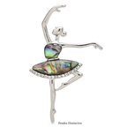 PENDRA Classic Abalone Shell Brooch