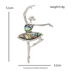 PENDRA Classic Abalone Shell Brooch