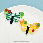 PENDRA Acrylic Cartoon Butterfly Brooch