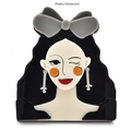 PENDRA Acrylic Beautiful Face Brooch