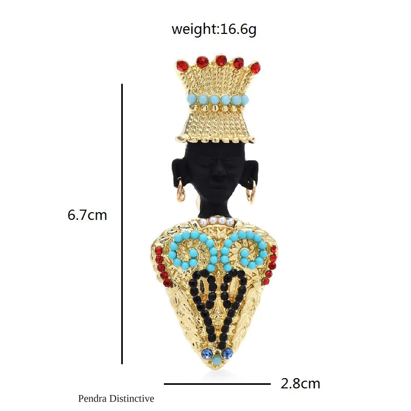 PENDRA Africa Pearson Brooch