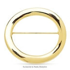 PENDRA Alloy Circle Brooch