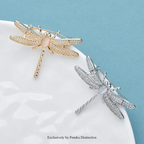 PENDRA Alloy Dragonfly Brooch
