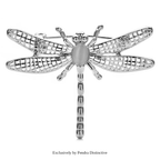 PENDRA Alloy Dragonfly Brooch