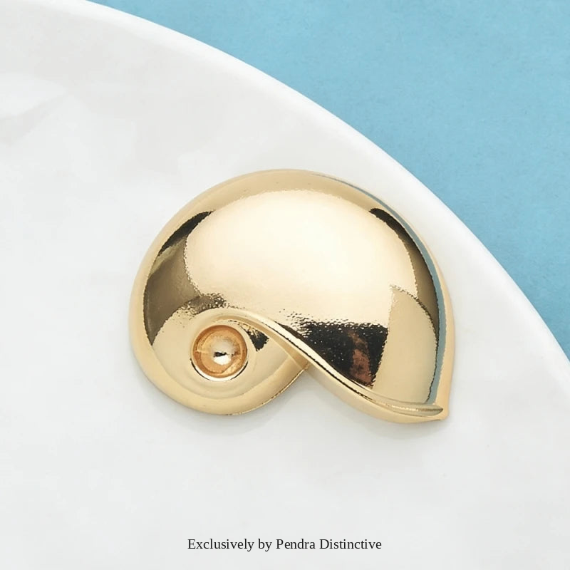 PENDRA Alloy Shell Shape Brooch