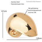 PENDRA Alloy Shell Shape Brooch