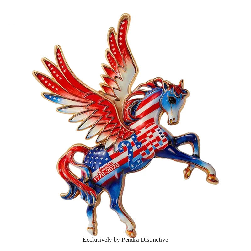 PENDRA America's 250th Independence Day Brooch