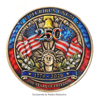 PENDRA America's 250th Independence Day Brooch